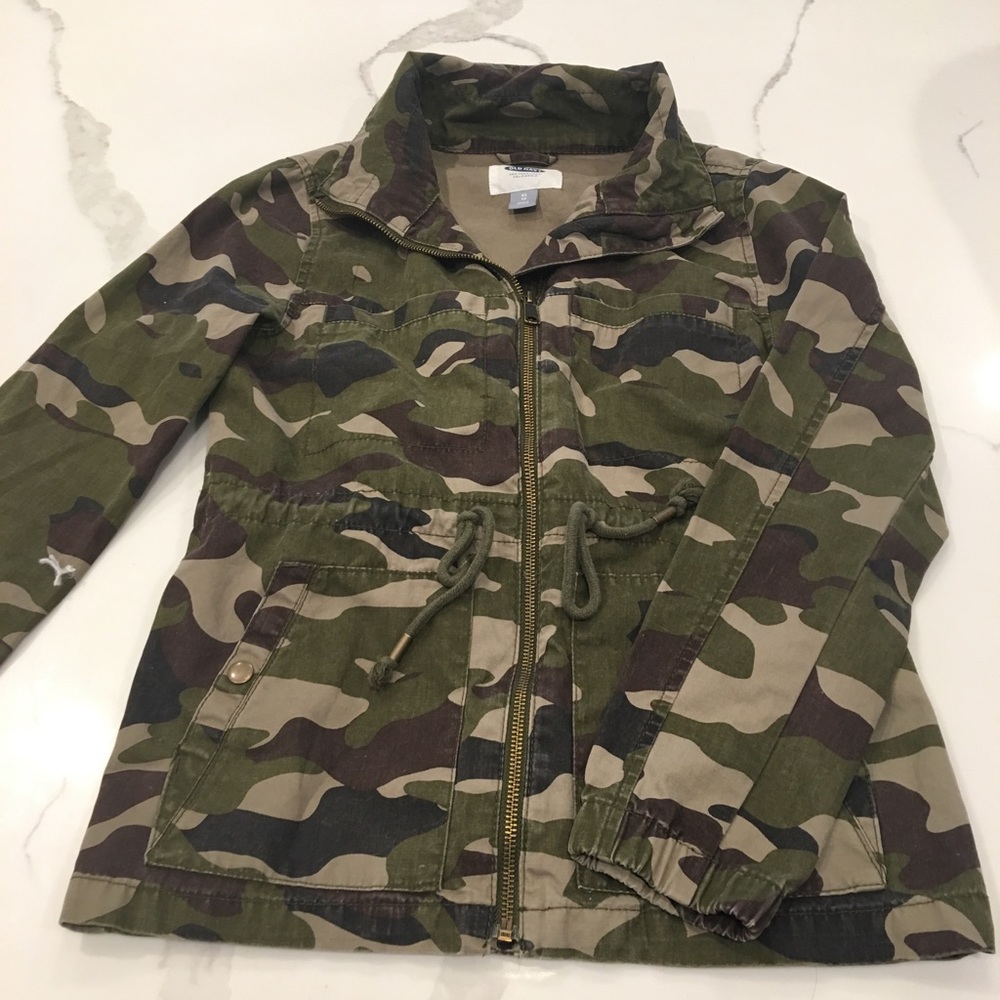 Old navy camo print jacket